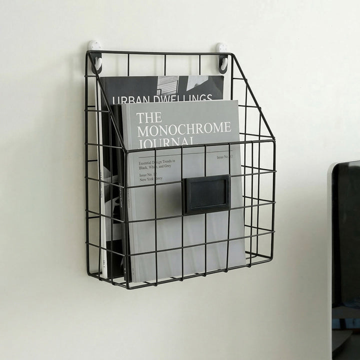 Wall shelf with storage basket Kalsten