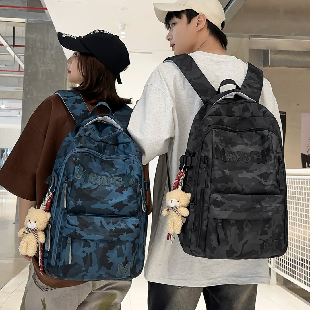 Durable Camo-Printed Day Backpack Kalsten
