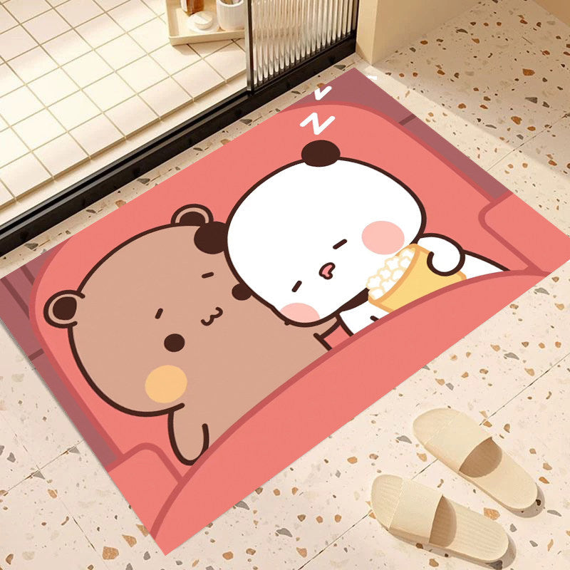 Cute Cartoon-Themed Area Mat