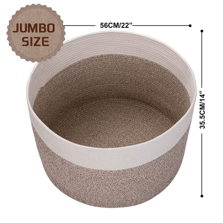 Stylish storage basket made of durable material Kalsten