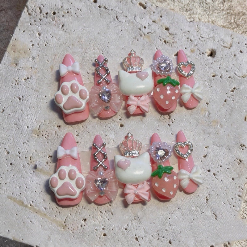 Whimsical Animal-Themed Nail Art Kit