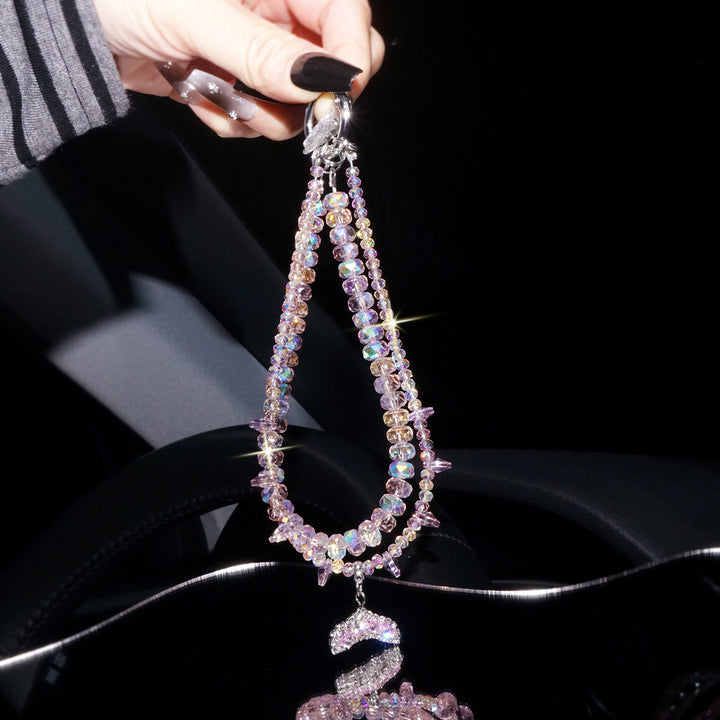 Glamorous Beaded Charm Necklace Kalsten