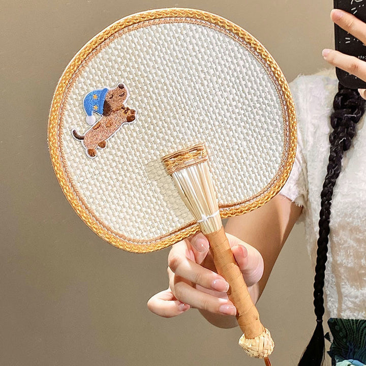 Hand fan with adorable animal design Kalsten