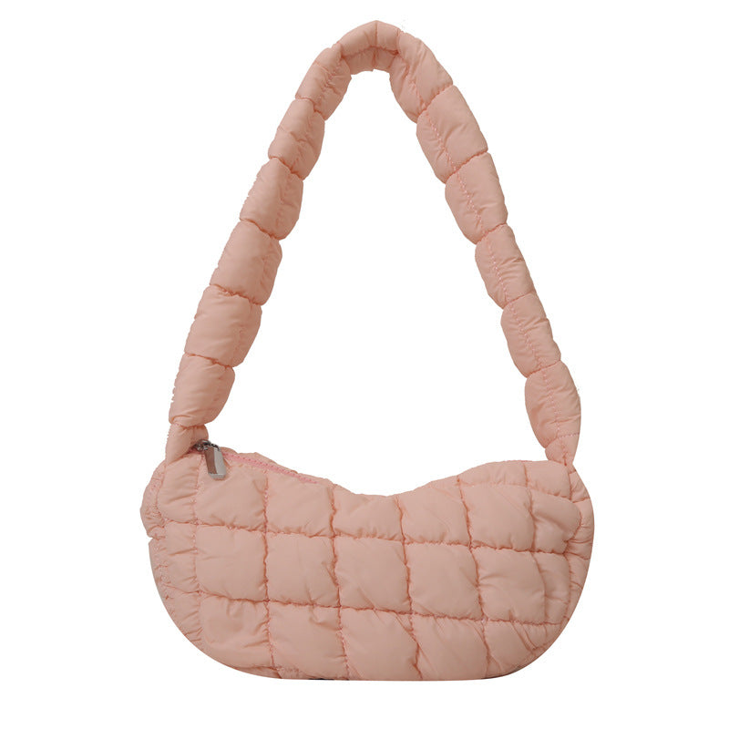 Puffer-Style Handbag