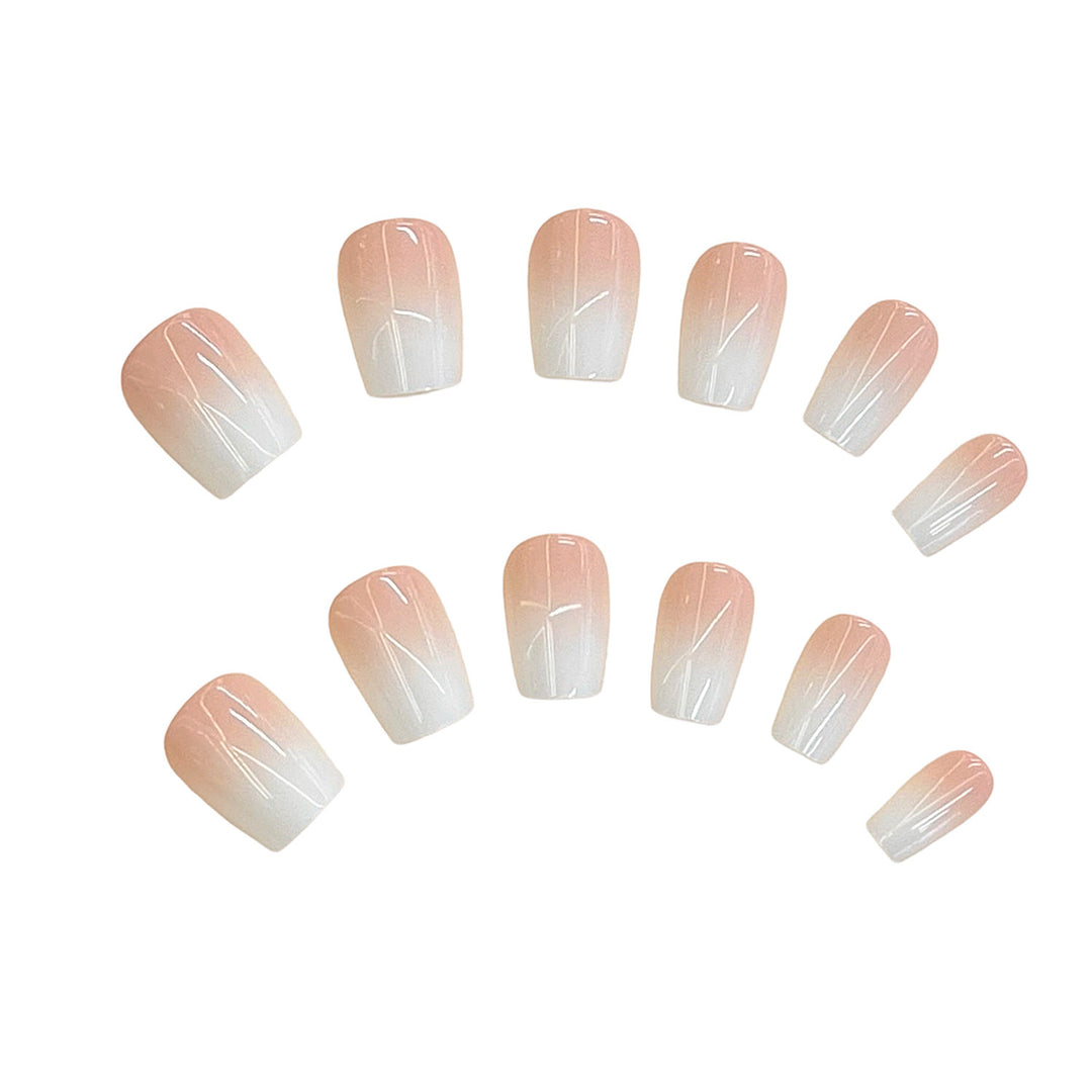 Premium Natural Finish Press-On Nail Set Kalsten