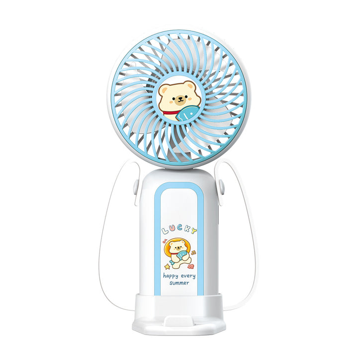 Women Portable Hand Fan with Funny Monkey Design Kalsten