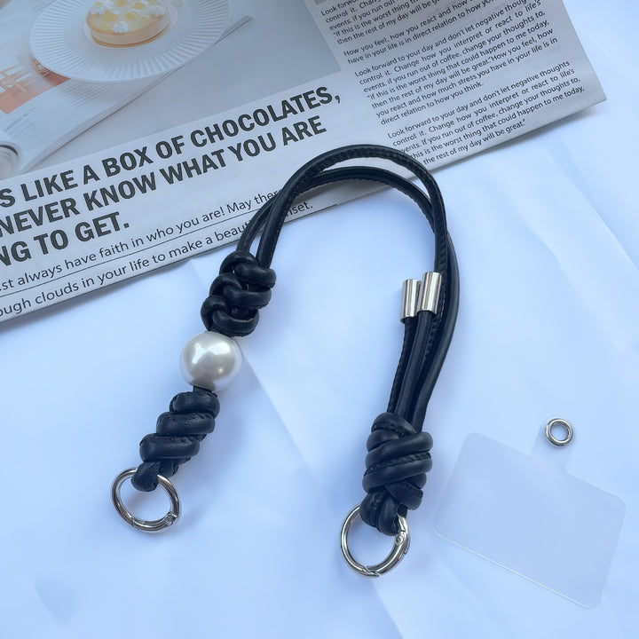 Elegant Braided Keyring Strap Kalsten