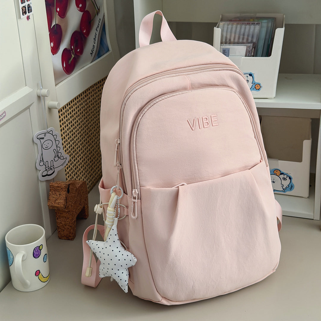Trendy Lightweight Backpack with Unique Charm Kalsten