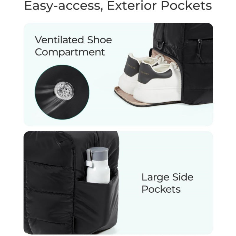 Stylish Quilted Sports Tote Bag Kalsten