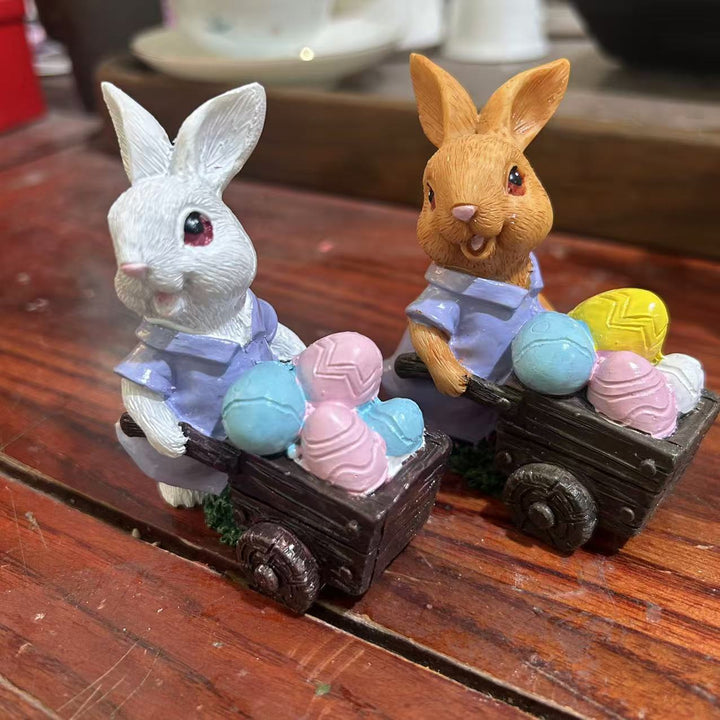 Decorative Bunny Figurine Set Kalsten