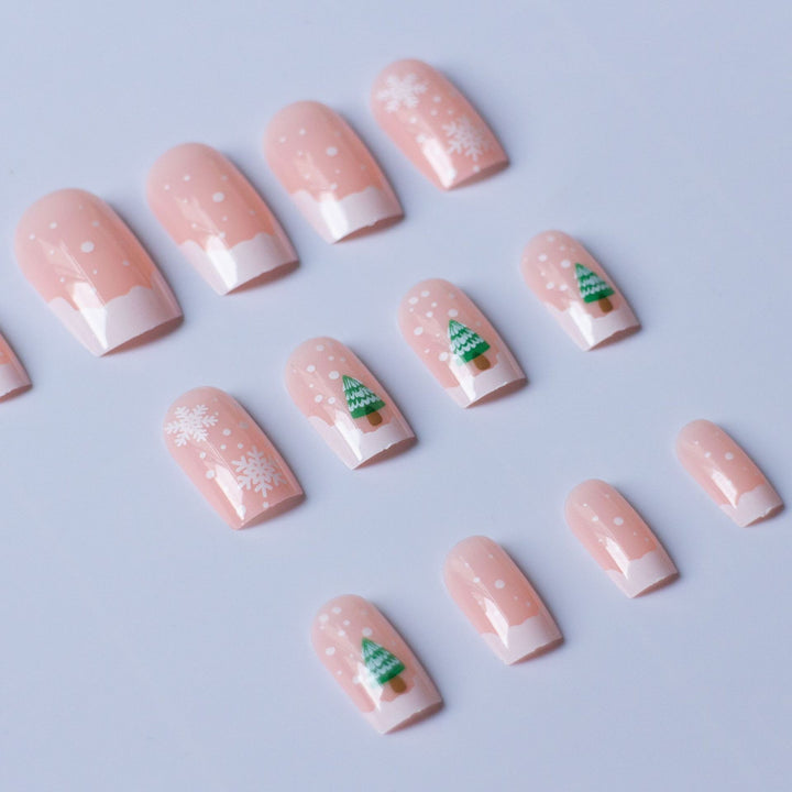 Holiday-Themed Acrylic Nail Art Kit