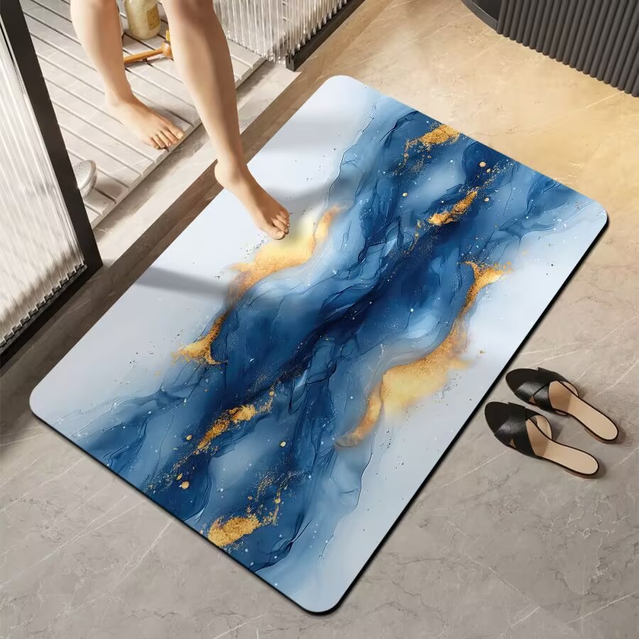 Luxurious Marble Finish Mat Kalsten