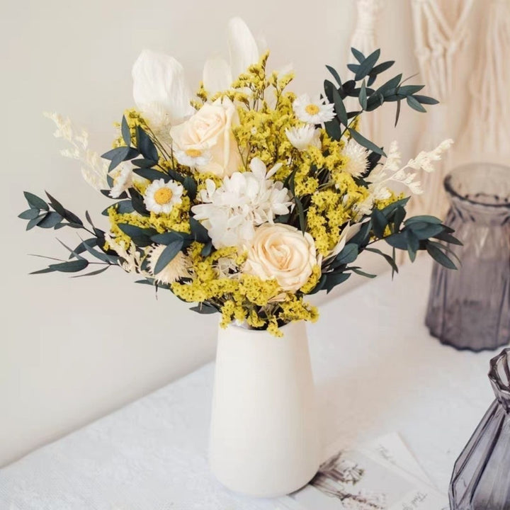 Dried Flower Bouquet Centerpiece