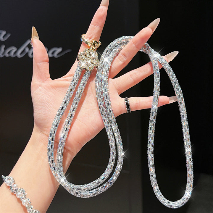 Sparkling Crystal Charm Eyewear Lanyard Kalsten