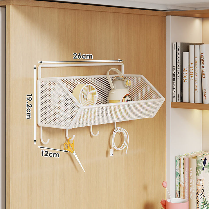 Over-Cabinet Mesh Hanging Storage Basket Shelf Organizer