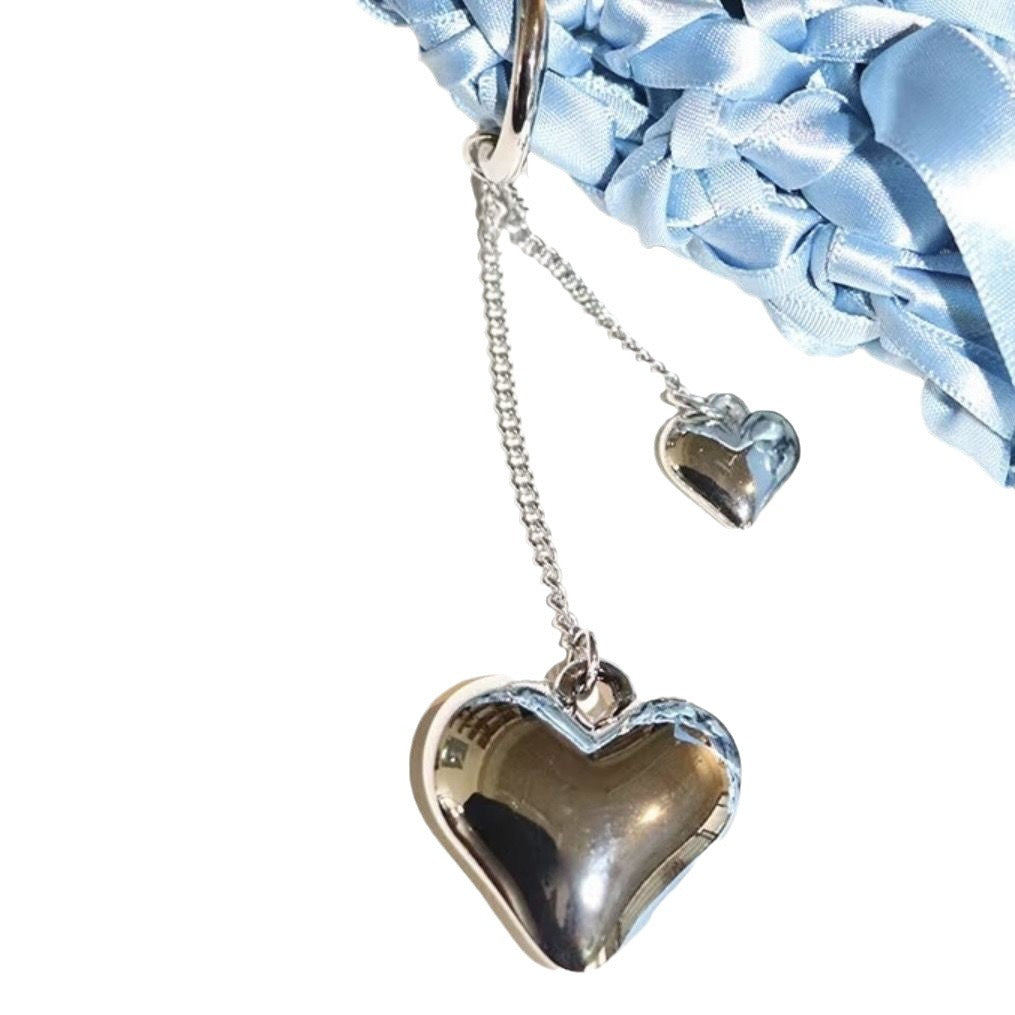 Heart-Shaped Pendant Keychain Kalsten