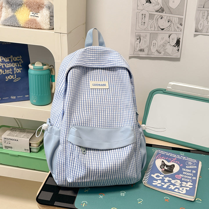 Stylish Striped Backpack Kalsten