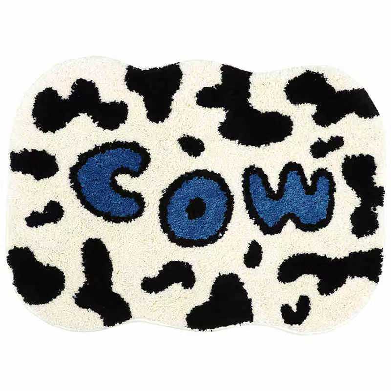 Cute Cartoon Cat-Themed Bath Mat