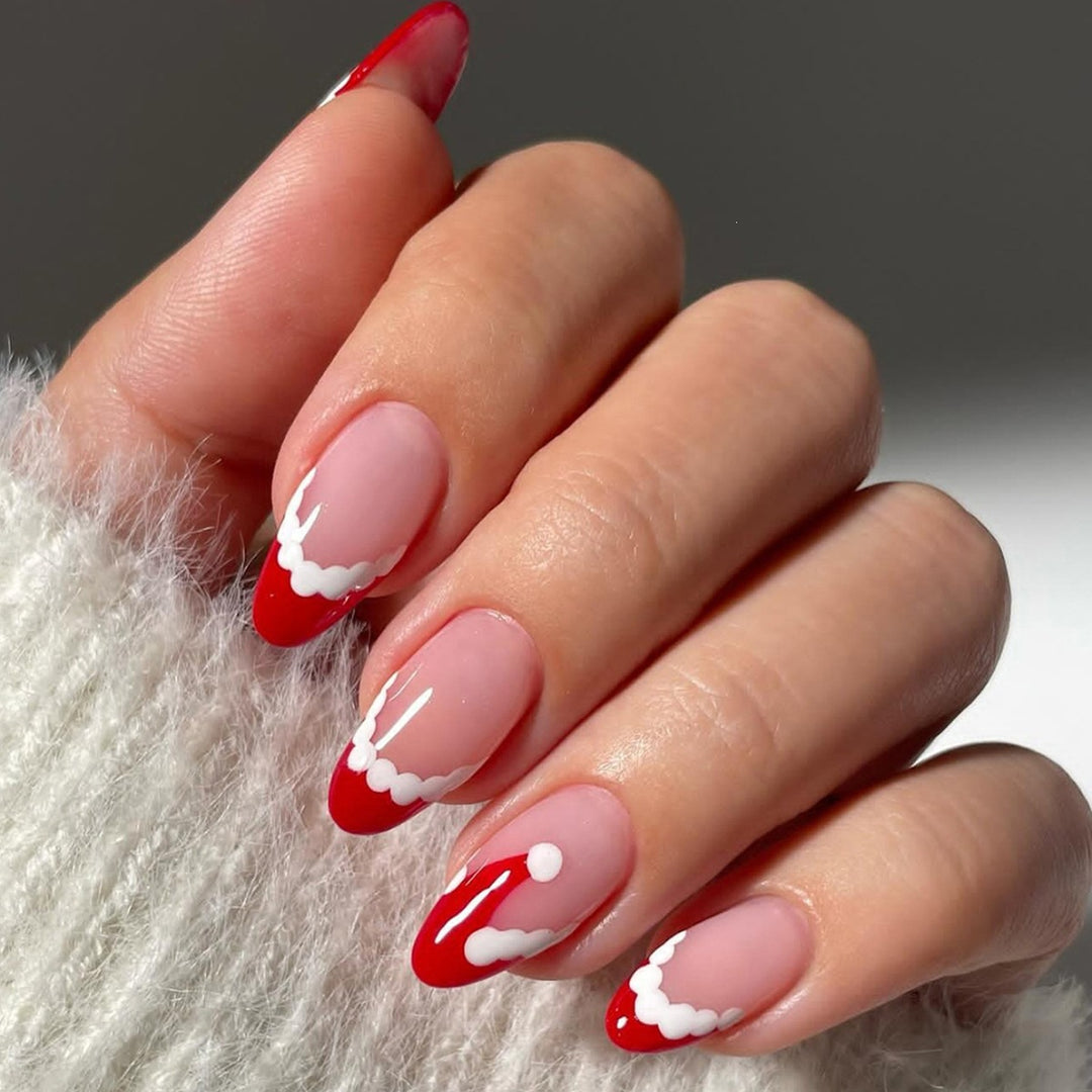 Art nail set with festive design Kalsten