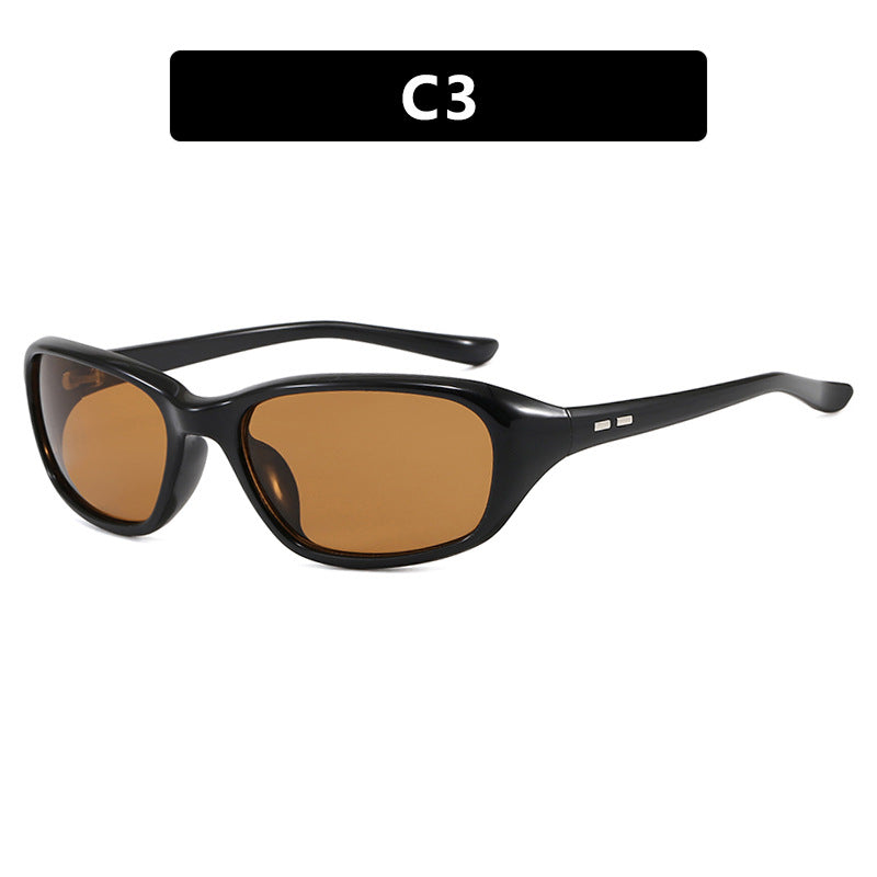 Women's sporty sunglasses with wide, ergonomic frame Kalsten