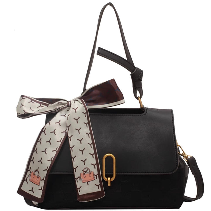Chic Structured Handheld Satchel Kalsten