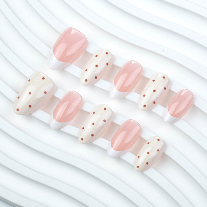 Elegant Pointed Press-On Nail Art Kalsten