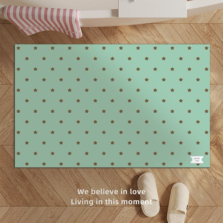Cozy Star Pattern Bath Mat Kalsten
