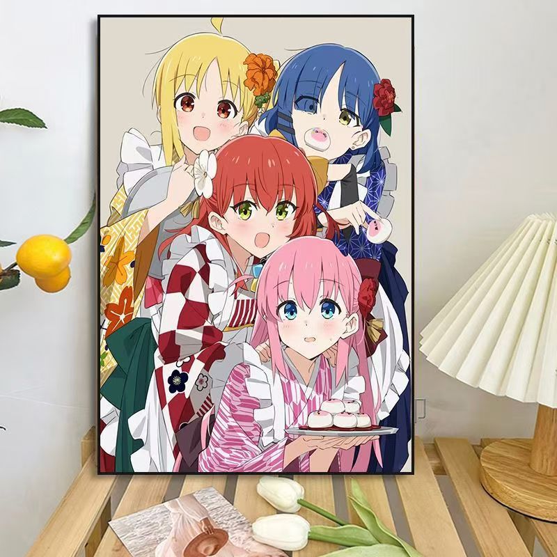 Anime-Inspired Character Wall Art Print Kalsten