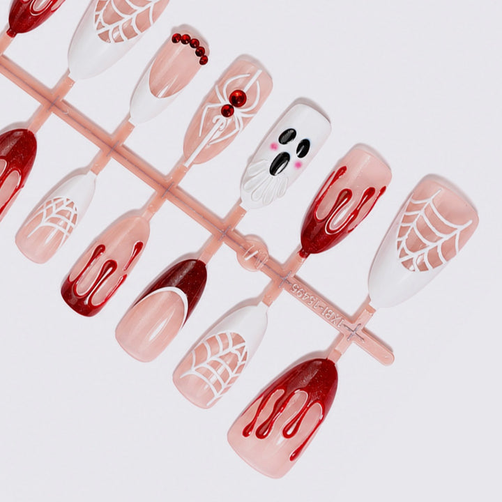 Halloween inspired art nail set Kalsten