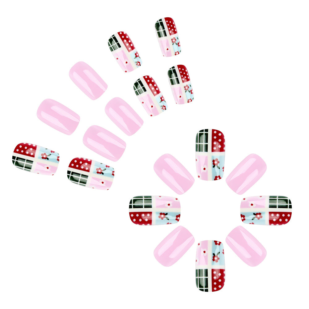 Artistic Patchwork Nail Art Kalsten