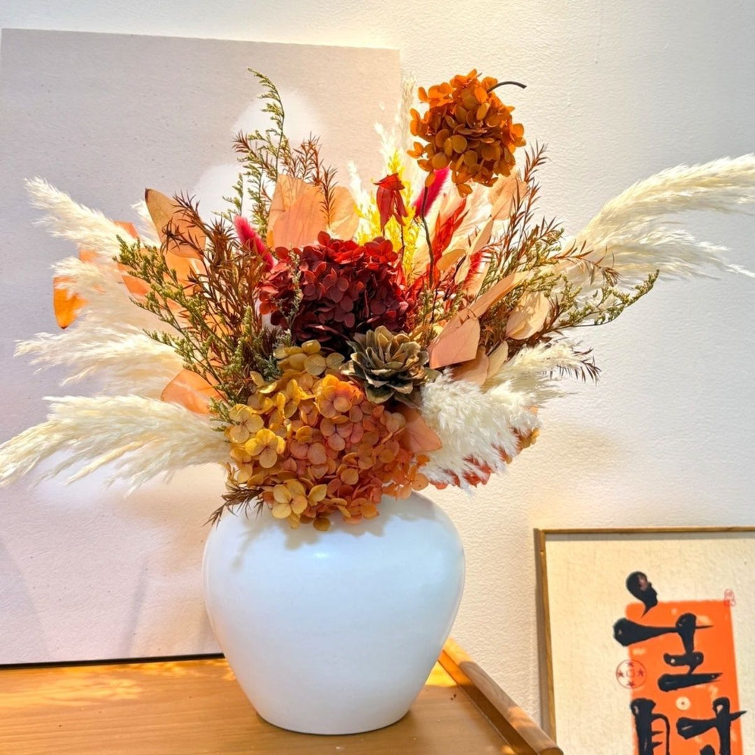 Decorative Dried Floral Arrangement