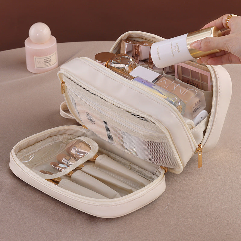 Cosmetic and Care Organizer with Double Zipper Kalsten