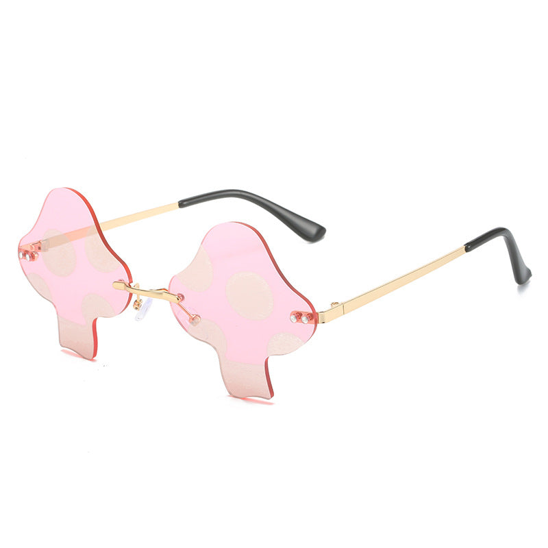 Unique Oversized Polka Dot Frame Sunglasses Kalsten