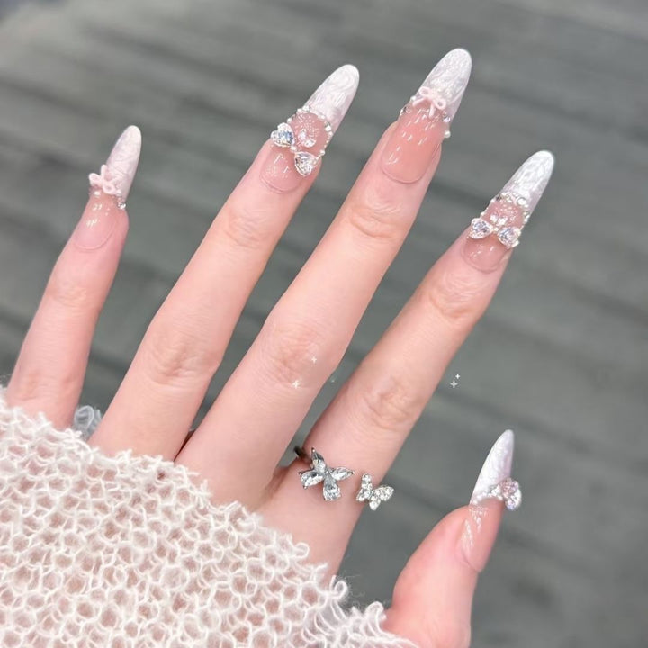 Luxury Decorative Press-On Nail Extensions Kalsten