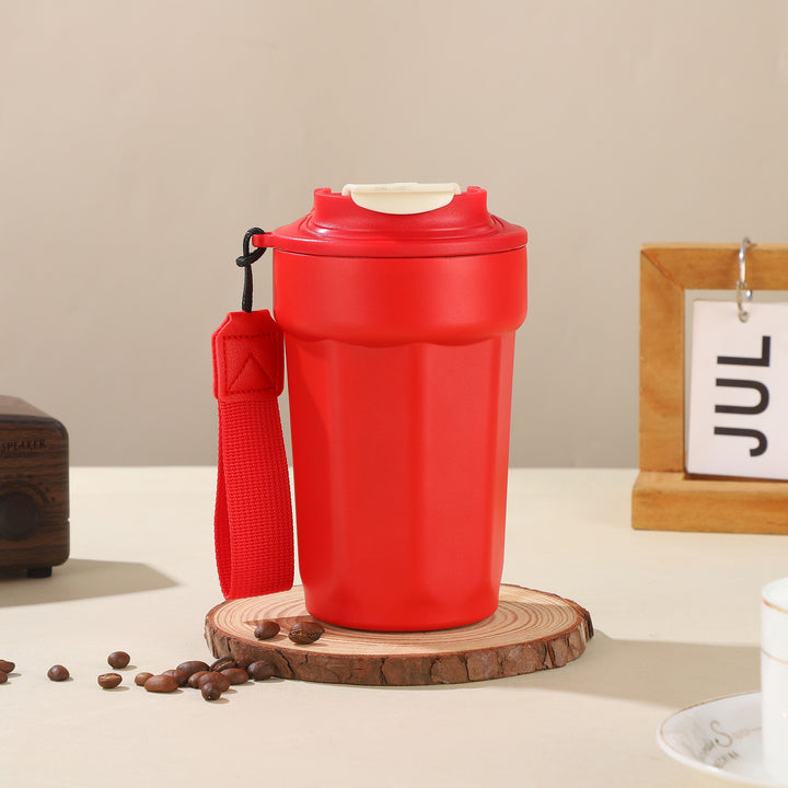 Ladies Insulated Cup with Grippy Carry Strap Kalsten