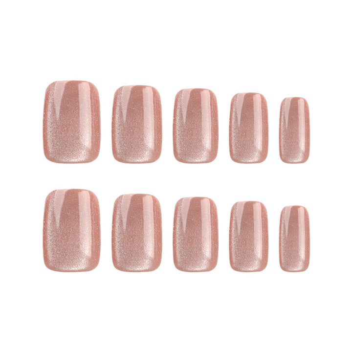 Luxurious gel nails with elegant high-gloss finish Kalsten