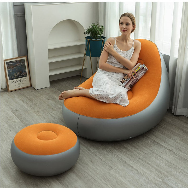 Women Inflatable Comfort Sofa with Ergonomic Backrest Kalsten