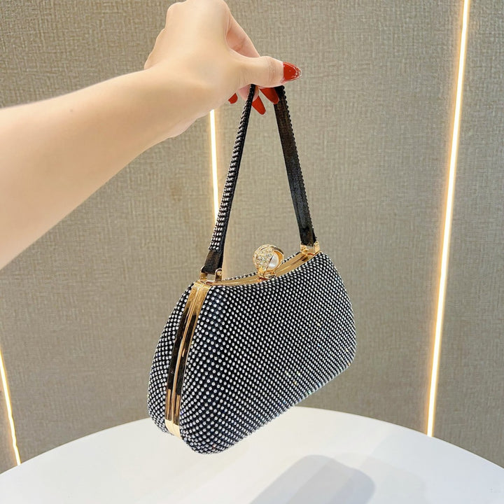 Rhinestone-Encrusted Evening Handbag
