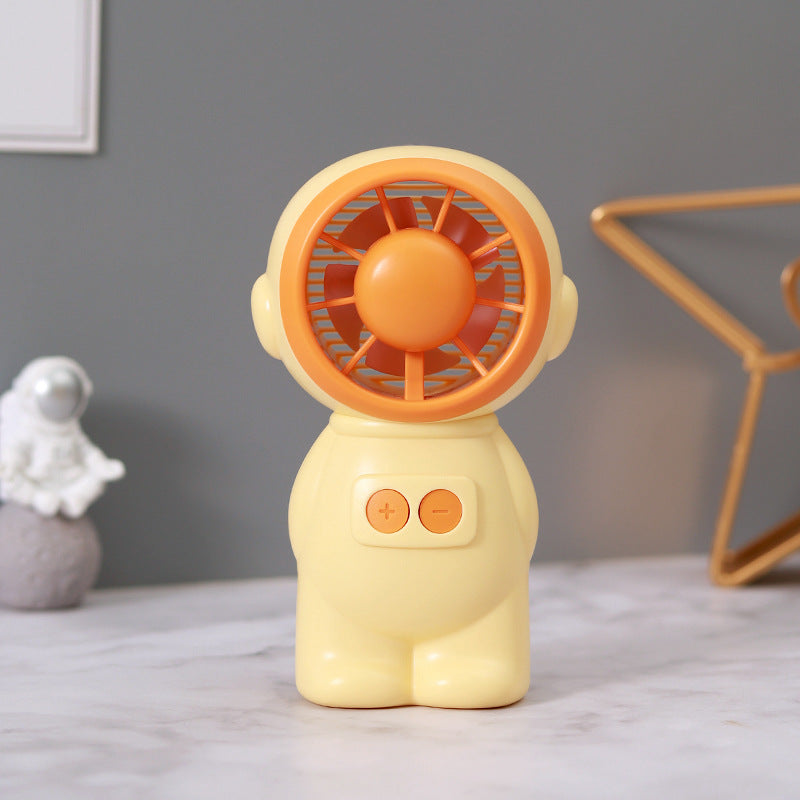 Unisex Portable Hand Fan in playful Astronaut Design Kalsten