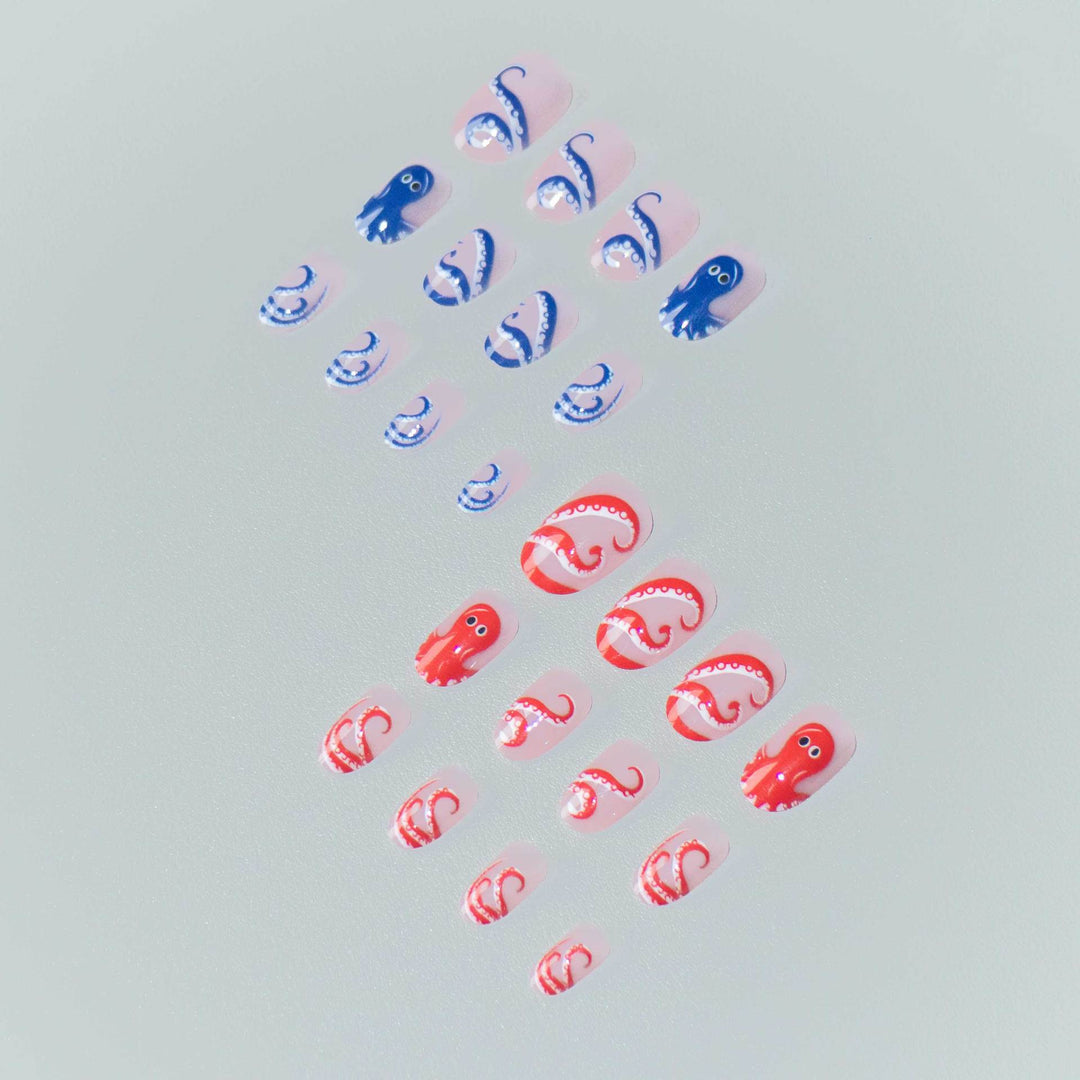 Creative Octopus Nail Art