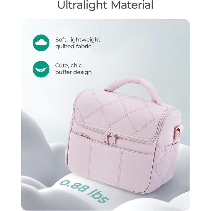 Quilted Insulated Lunch Carrier Bag Kalsten