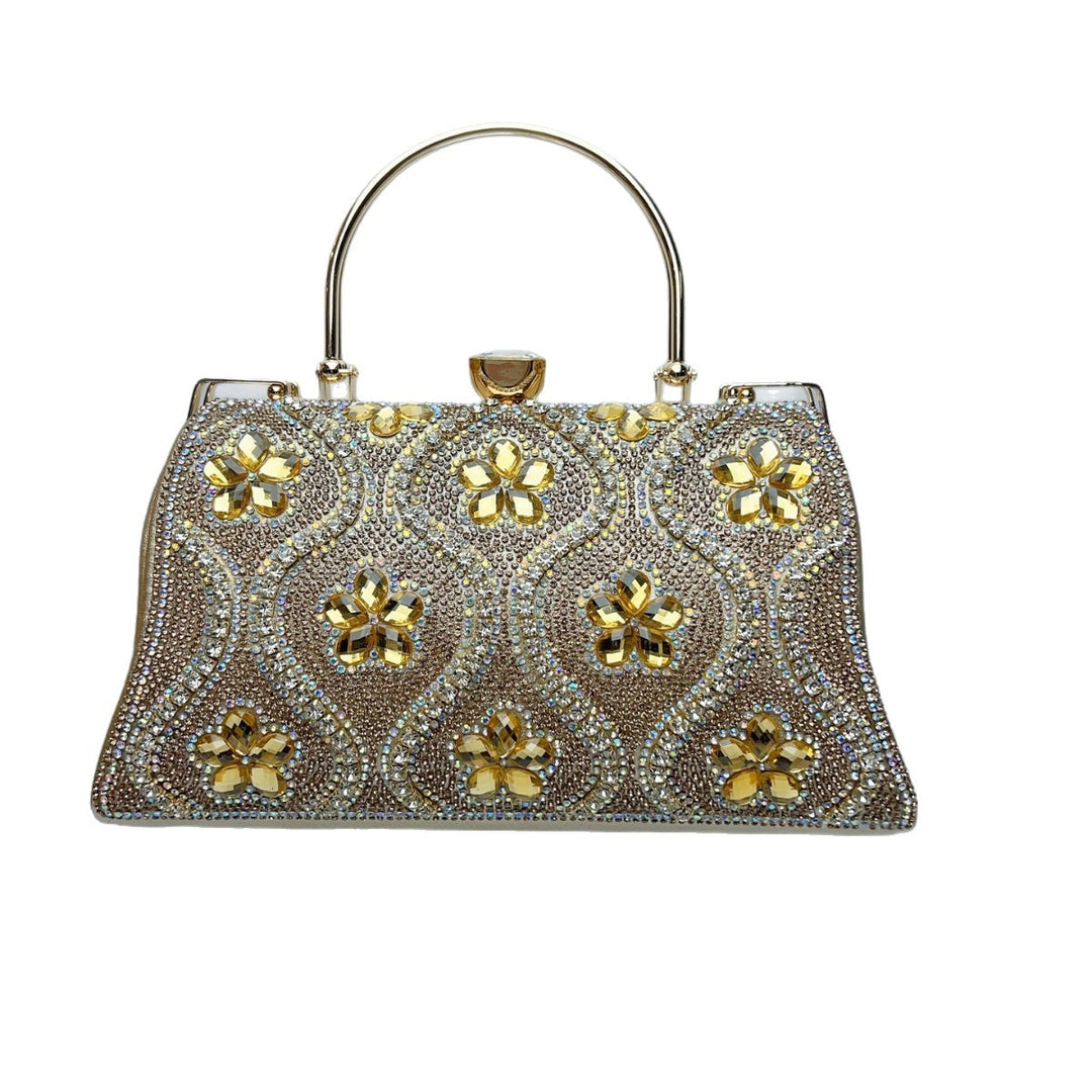 Rhinestone Embellished Evening Clutch