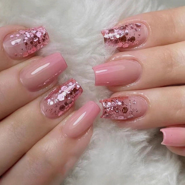 Elegant Ombre Nail Extensions Kalsten