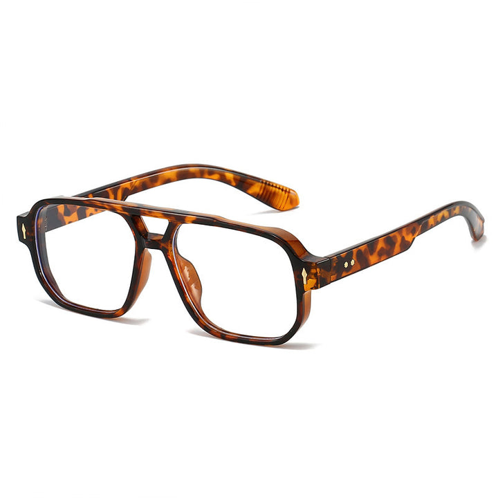 Oversized Geometric Sunglasses with Enhanced UV Protection Kalsten