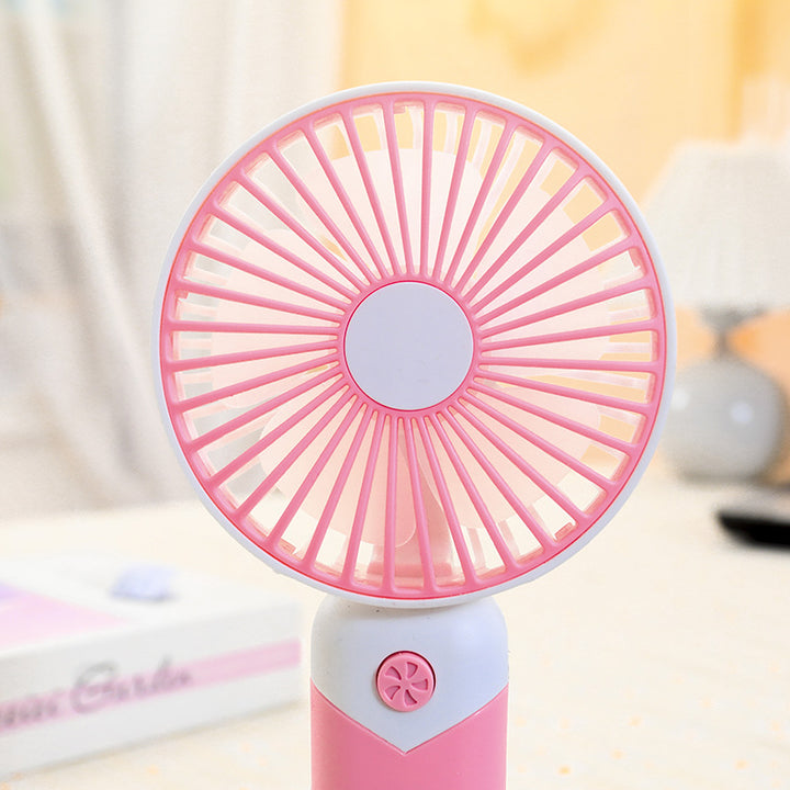 Women Portable Hand Fan with Flexible Stand and Powerful Battery Kalsten