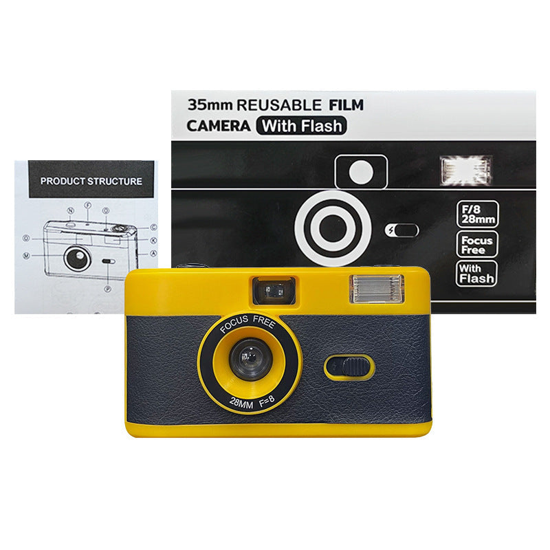 Reusable Film Camera with Flash Kalsten