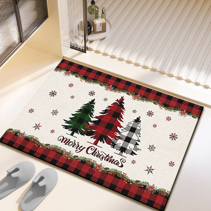 Holiday-Themed Decorative Area Mat Kalsten