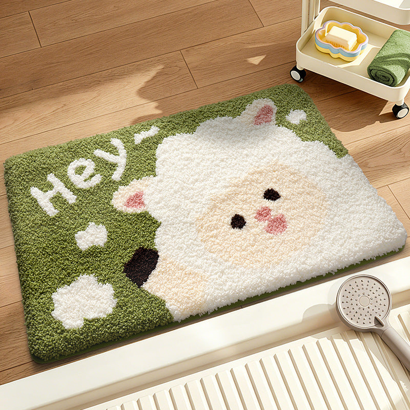 Cute Pet-Themed Bath Rug Kalsten