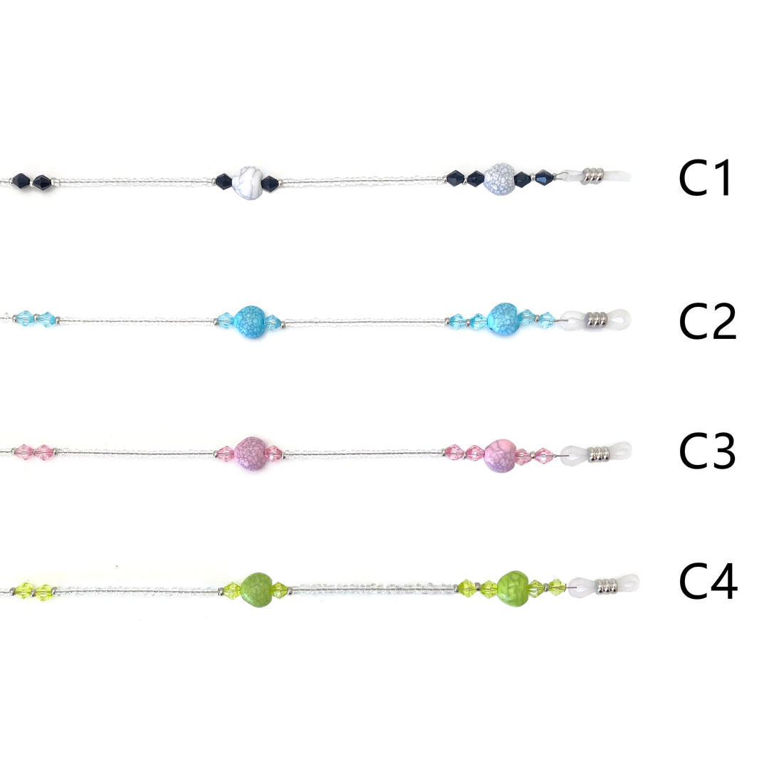 Decorative Beaded Eyewear Retainer Kalsten