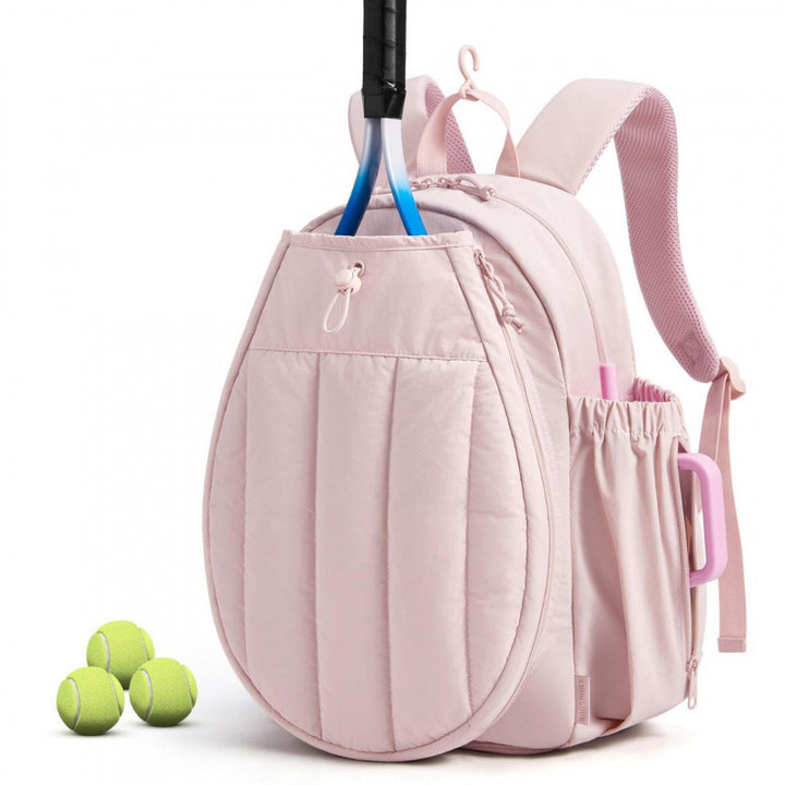 Sporty tennis backpack with shoe compartment and ergonomic carrying system Kalsten